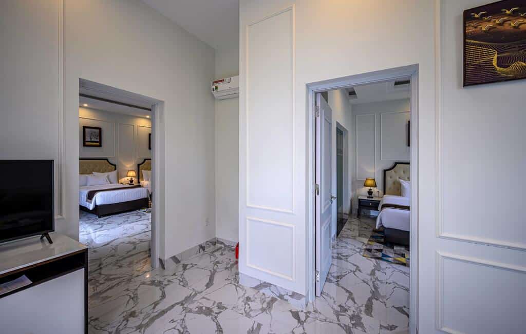 Premier Villa gồm 2 phòng ngủ rộng rãi, hiện đại