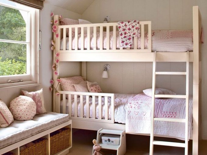 Cách thiết kế phòng ngủ nhỏ cho các công chúa nhỏ