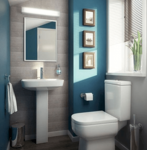 Học ngay những ý tưởng thiết kế phòng tắm nhỏ đẹp và đơn giản