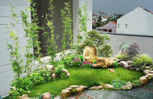 Một số lợi ích cho việc thiết kế sân vườn nhỏ cho ngôi nhà của bạn